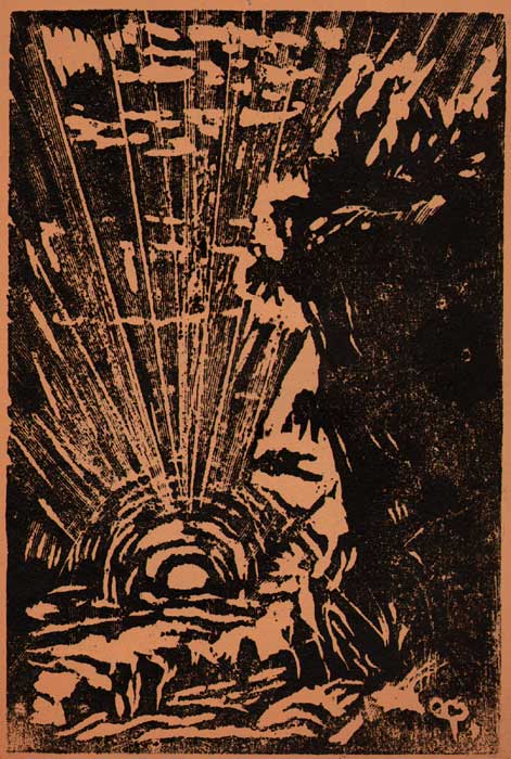 PiNO DELLA SELVA : Coucher de soleil / 1948 | Cliquer ici pour revenir à la page précédente