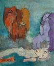 La mort / Circa 1980 par BESSER Ad�le  * Cliquer pour agrandir / Click for enlarge