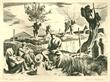 Groupe � R�gn�ville / circa 1940 par CAMUS Jacques  * Cliquer pour agrandir / Click for enlarge