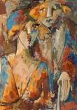 P�re et fille / 2006 par DECHAVANNE Martine  * Cliquer pour agrandir / Click for enlarge