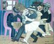 Les danseurs / Ann�es 80 par DOMINGUEZ Ir�ne  * Cliquer pour agrandir / Click for enlarge