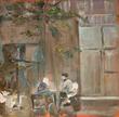 Partie d'�checs rue Juliette Dodu / 1991 par GOUROV Yuri  * Cliquer pour agrandir / Click for enlarge
