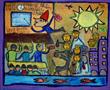 Jaber ma�tre d'�cole par JABER al-Mahjoub  * Cliquer pour agrandir / Click for enlarge