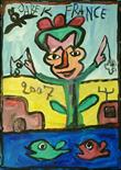 Sans titre / 2007 par JABER al-Mahjoub  * Cliquer pour agrandir / Click for enlarge
