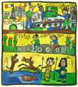Le monde �a tourne  / 2007 par JABER al-Mahjoub  * Cliquer pour agrandir / Click for enlarge