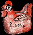 La poule par JABER al-Mahjoub  * Cliquer pour agrandir / Click for enlarge