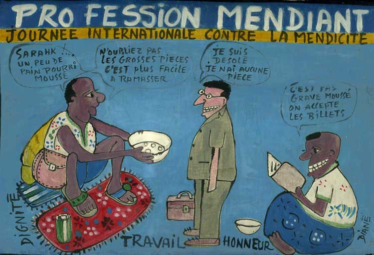 Profession mendiant par DIANE Aboubacar  * Cliquer pour agrandir / Click for enlarge