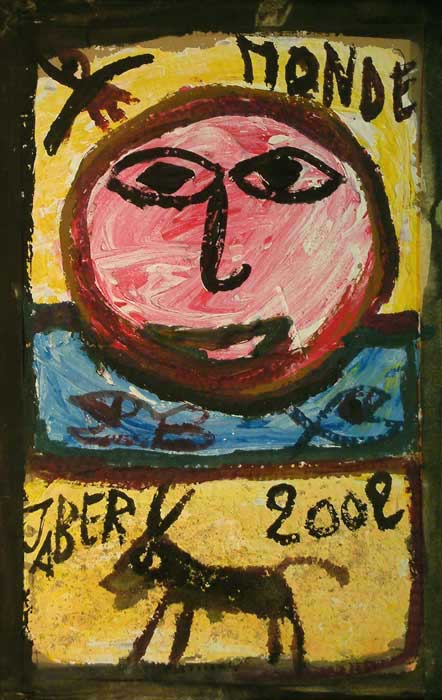 Le soleil du monde / 2002 par JABER al-Mahjoub  * Cliquer pour agrandir / Click for enlarge