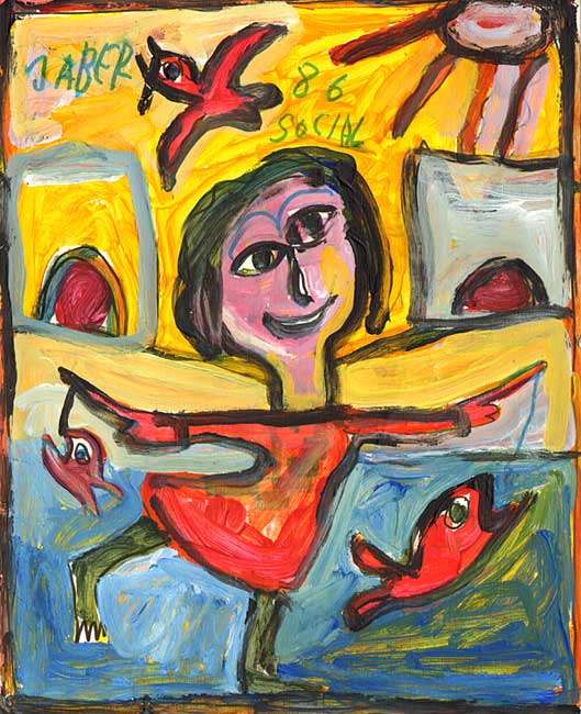 JABER al-Mahjoub : Sans titre / 2003 * Cliquer pour voir l'image en grand
