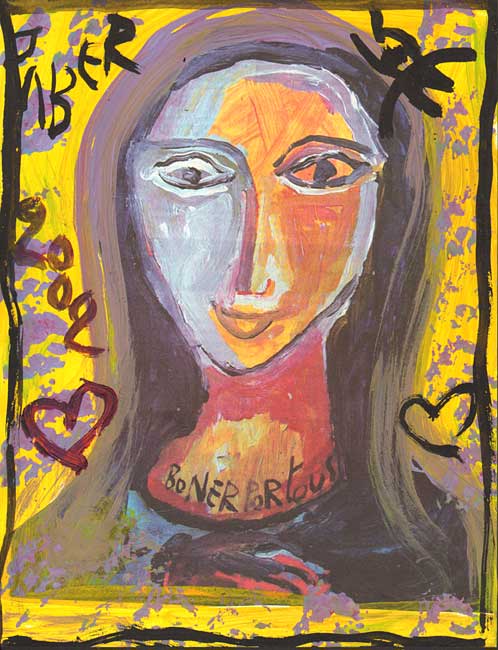 JABER al-Mahjoub : Joconde / 2002 * Cliquer pour voir l'image en grand