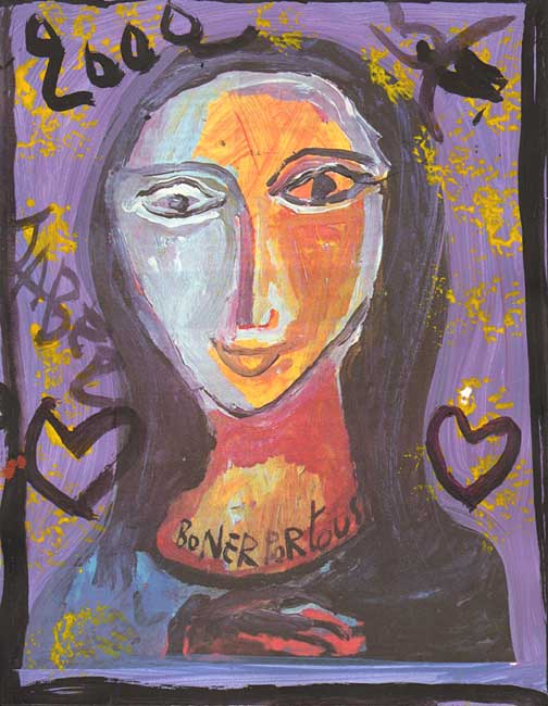 Joconde / 2002 par JABER al-Mahjoub  * Cliquer pour agrandir / Click for enlarge
