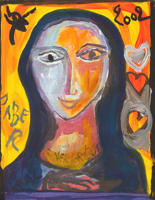 Joconde / 2002 par JABER al-Mahjoub  * Cliquer pour agrandir / Click for enlarge
