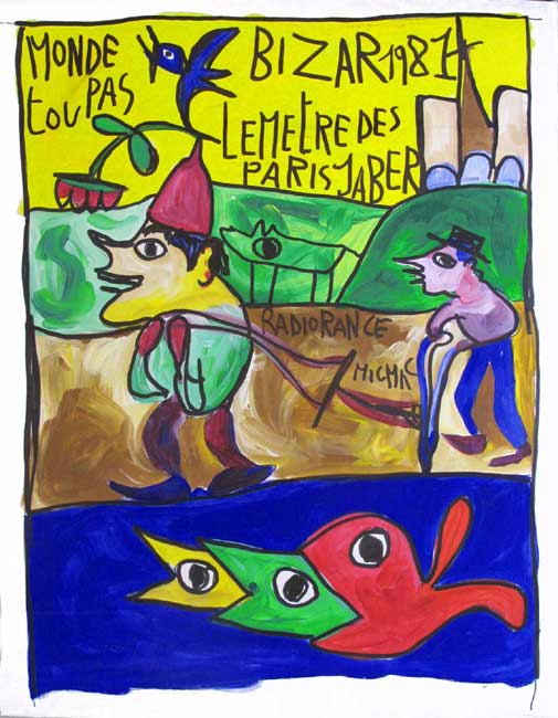 Sans titre / 2003 par JABER al-Mahjoub  * Cliquer pour agrandir / Click for enlarge