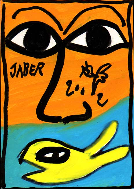 Sans titre / 2002 par JABER al-Mahjoub  * Cliquer pour agrandir / Click for enlarge