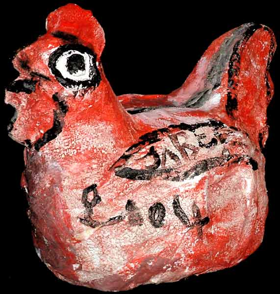 La poule par JABER al-Mahjoub  * Cliquer pour agrandir / Click for enlarge