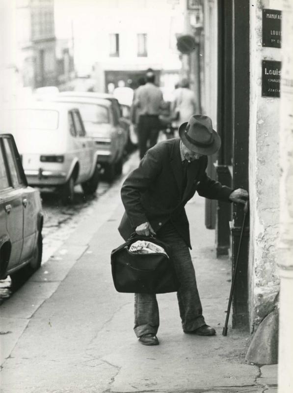 RIZ Jean-Charles : Rue de la mare / circa 1980 * Cliquer pour voir l'image en grand