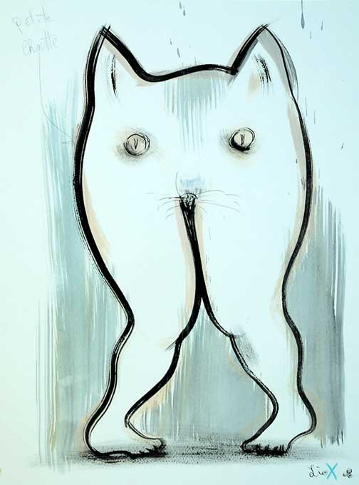 Petite chatte/ 2008 par LIOX * Cliquer pour voir l'image en grand