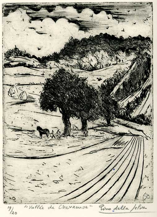 PiNO DELLA SELVA : Valle de Chevreuse / 1945 | Cliquer ici pour revenir à la page précédente