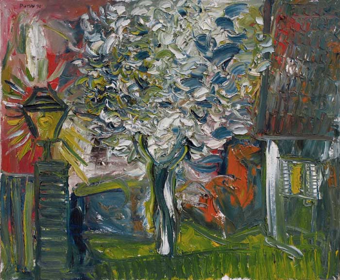 Arbre en fleurs / Gonesse 1990 par PUTOV Alexander  * Cliquer pour agrandir / Click for enlarge