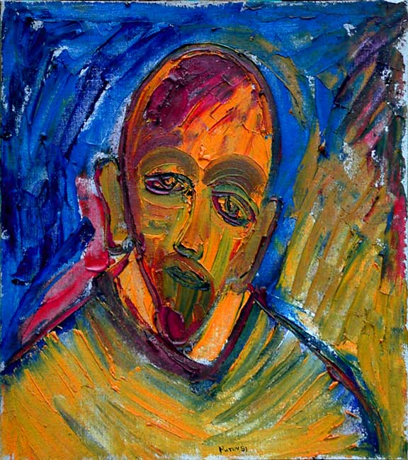 PUTOV Alexander : Hommage  Van Gogh / 1991 * Cliquer pour voir l'image en grand