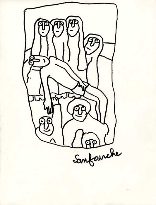 Sans titre par SANFOURCHE Jean-Joseph * Cliquer pour voir l'image en grand