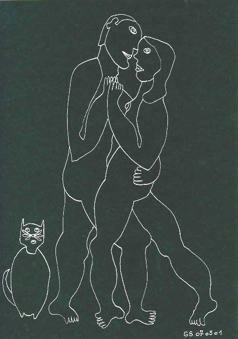 Tango / 2001 par SENDREY Grard * Cliquer pour voir l'image en grand