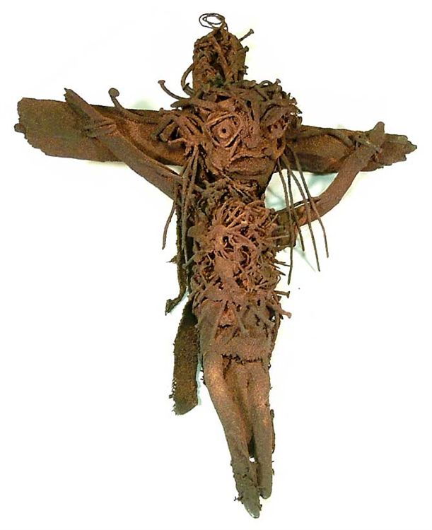 Crucifix par STAELENS Ghyslaine et Sylvain  * Cliquer pour agrandir / Click for enlarge
