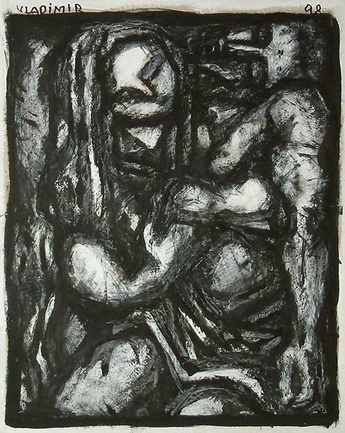 VAYNSHTEYN Vladimir : Pieta / 1998 * Cliquer pour voir l'image en grand